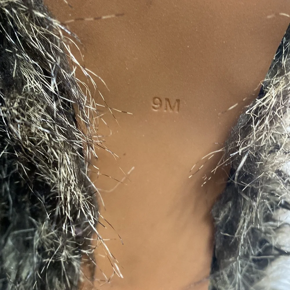 Rare Limited Edition Lita - Shag Jeffrey Campbell Faux Fur Booties in Ta… - Picture 11 of 17